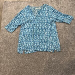 West Indies Top XL Seahorses Ocean Island Caribbean Beach Coastal Resort Cruise